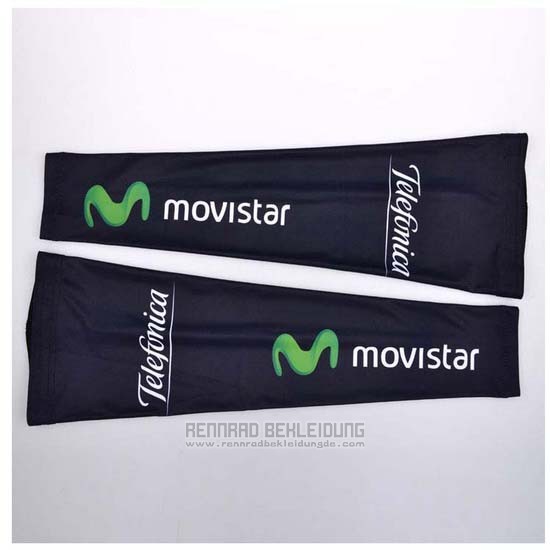 2014 Movistar Radsport Beinwarmer Radfahren